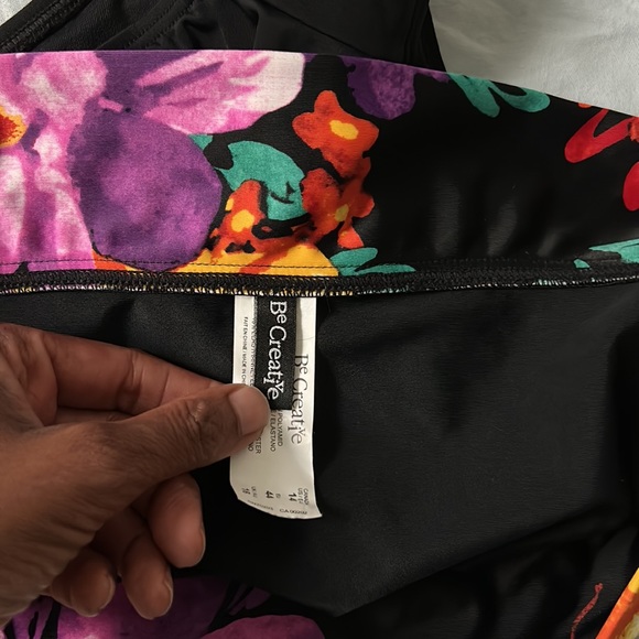 BE CREATIVE SWIMWEAR SWIMSUIT BOTTOM SIZE 14 NWOT - Picture 3 of 4